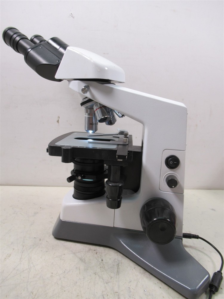 Micros Austria Binocular Microscope 4 Objectives & Eyepieces MCX100LED Daffodil