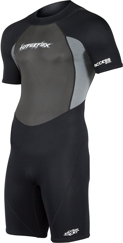 NWT HYPERFLEX Access 2.5mm Shorty Spring suit Wetsuit Surf Dive Medium AB474