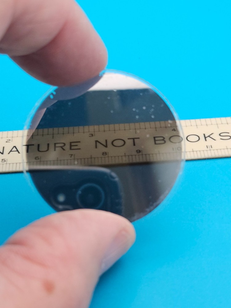 Microscope Illuminator Neutral Density Filter 10% Transmission Diameter 1-1/2 in