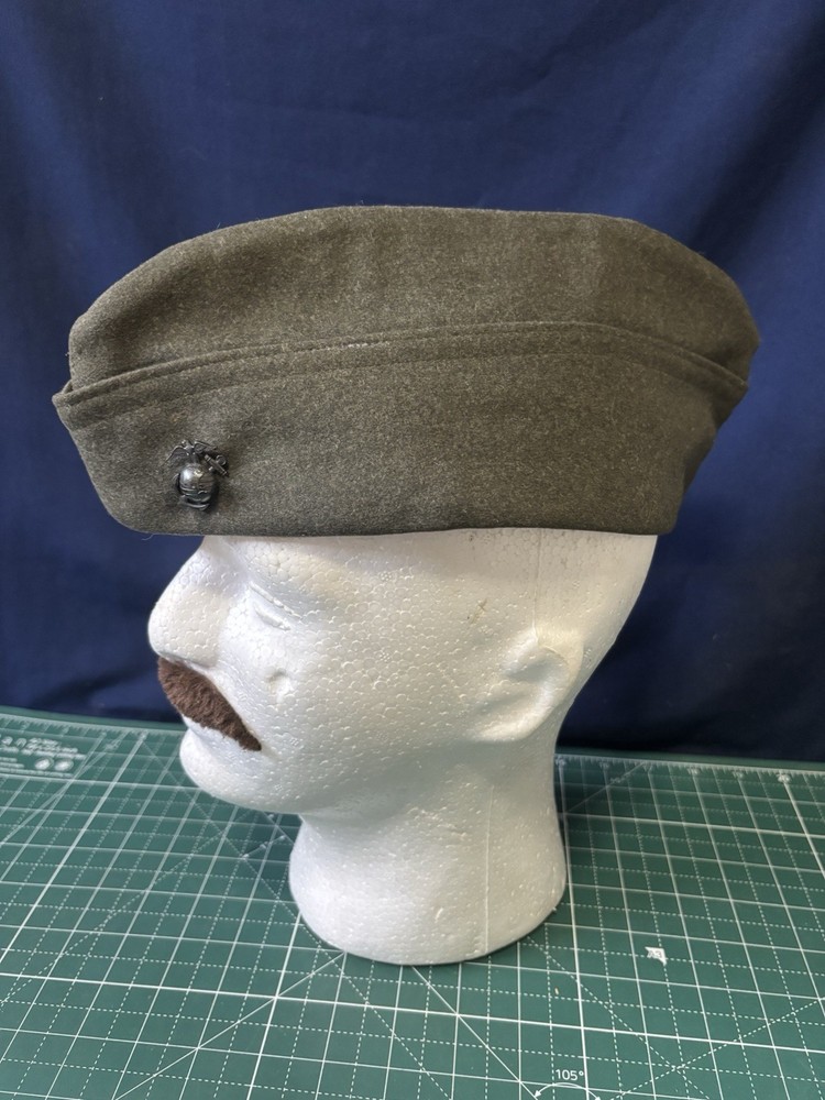 WW2 USMC Rare Winter Overseas Hat