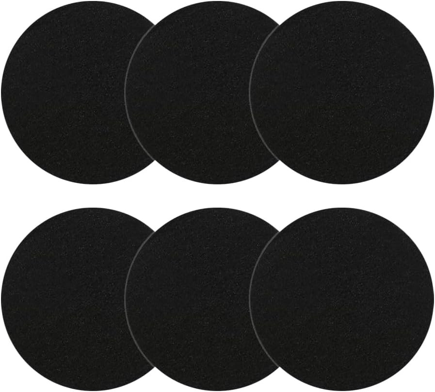 Kitchen Compost Bin Charcoal Filter 7.25 Inch Diameter Extra Thicker & Bigger-Ov