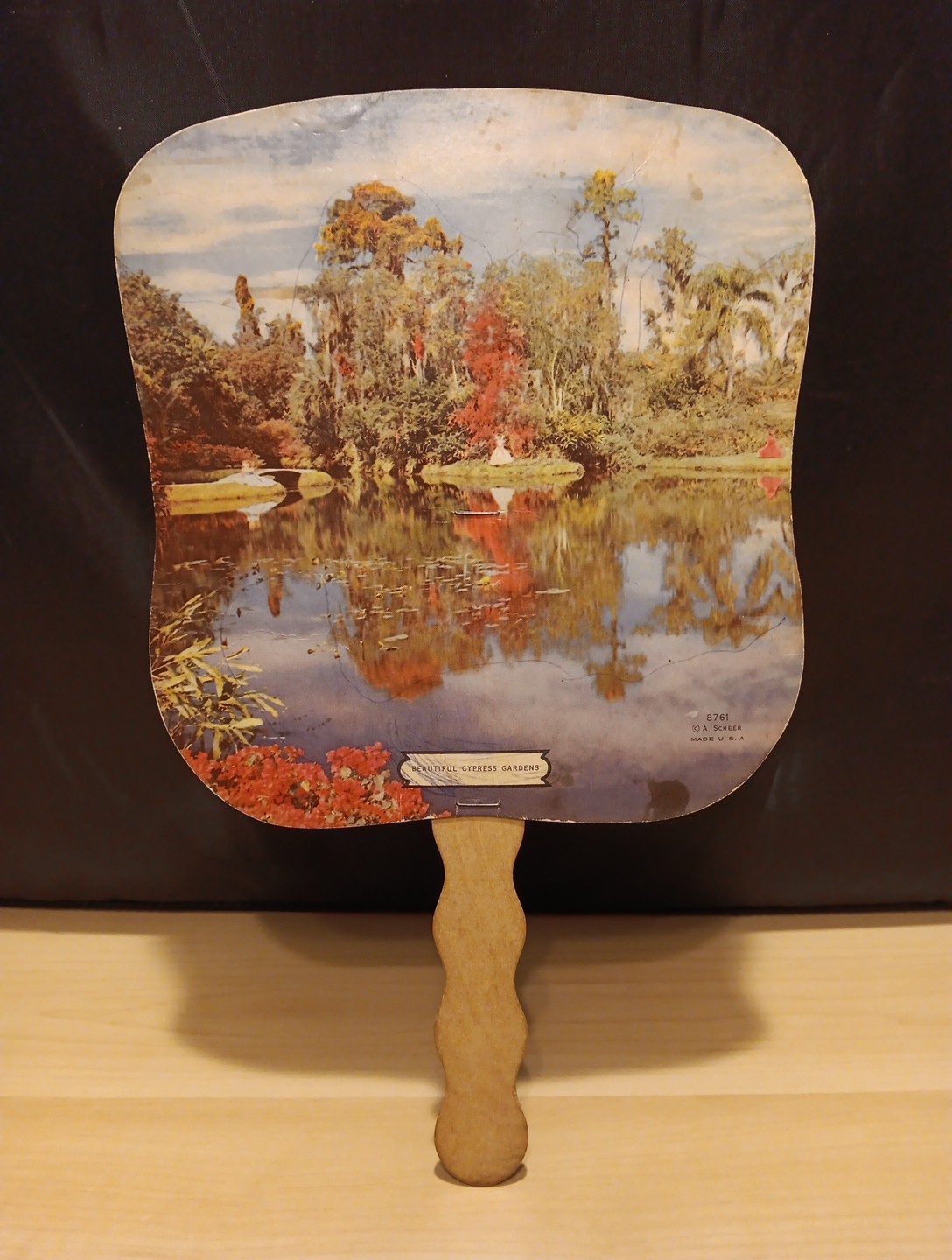 Vintage Farmers Tobacco Warehouse Smithfield NC North Carolina Advertising Fan