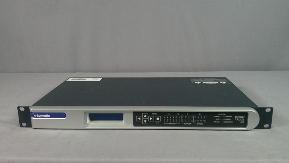 Symetrix SymNet Radius AEC Audio DSP Processor Conferencing ***USED EXCELLENT***