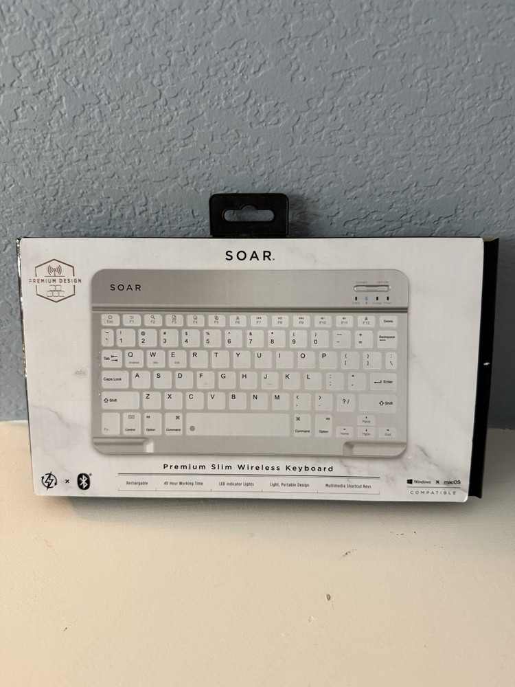 SOAR Premium Slim Wireless Keyboard