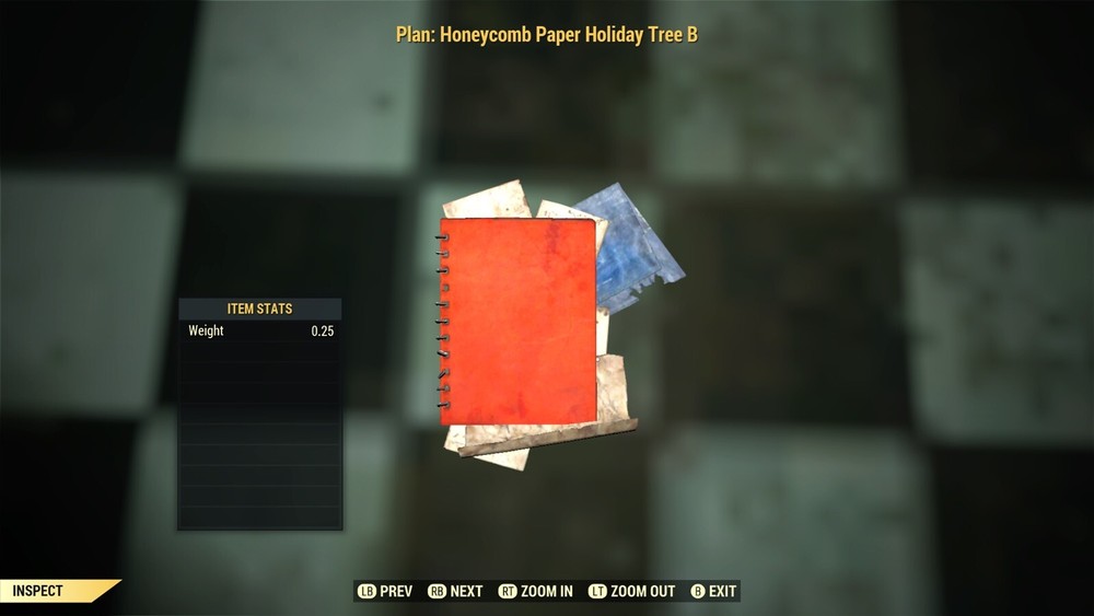 (Xbox) Honeycomb Paper Holiday Tree B Plan