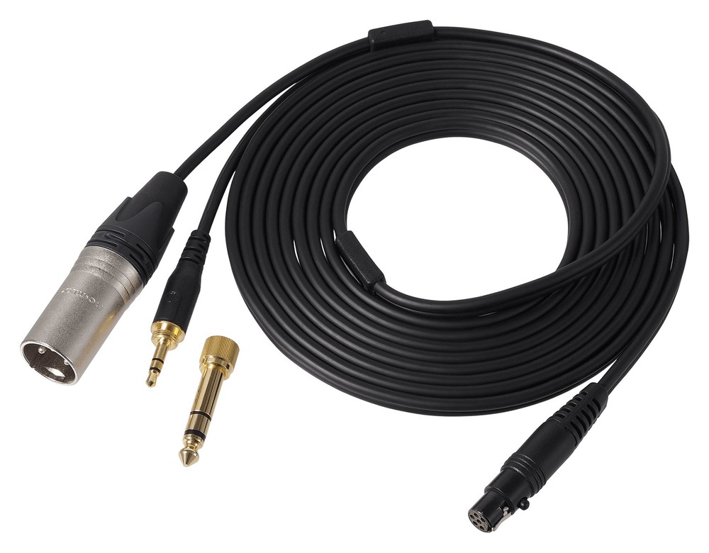Audio-Technica BPHS2CA Broadcast Stereo Headset with Condenser Mic, 45mm Drivers