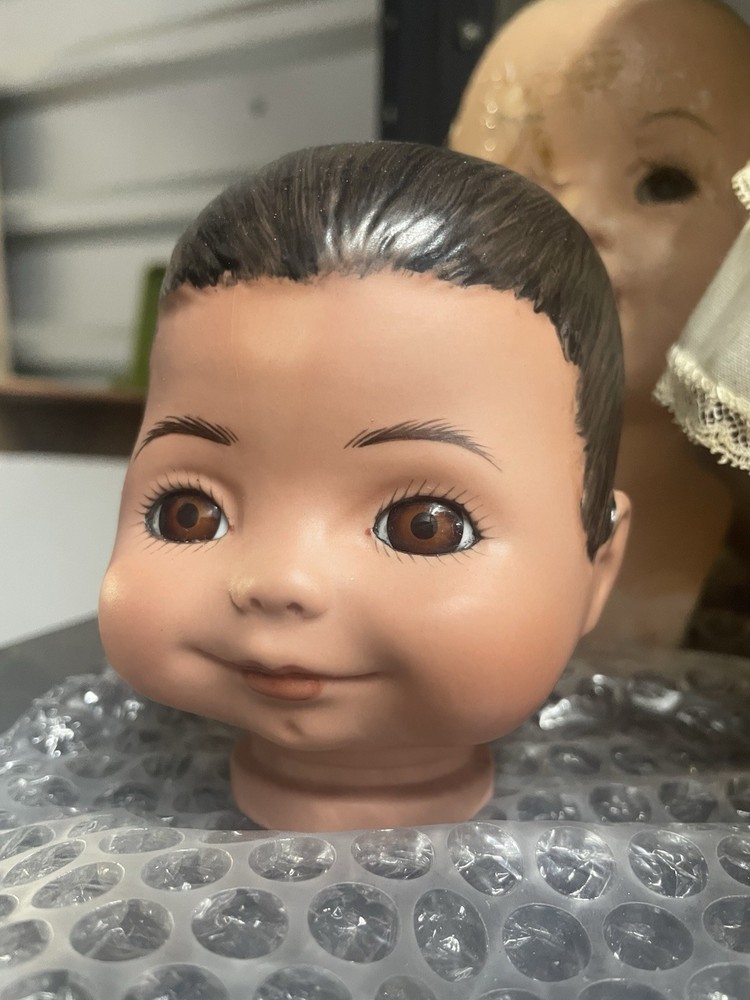 Vintage Signed Doll Head ‘Charlene Wright 1982