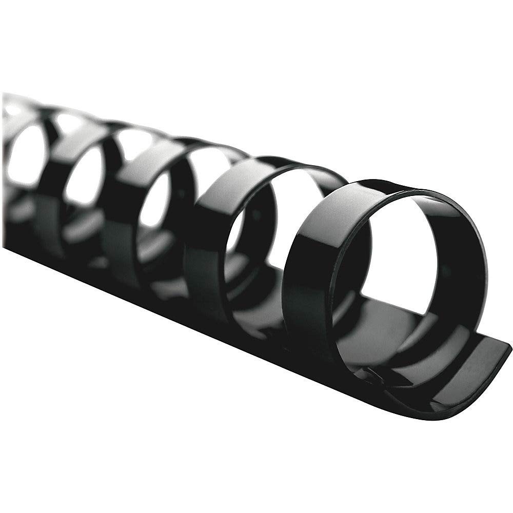 GBC Binding Spines/Spirals/Coils, 1/4 Diameter, 25 Sheet Capacity, CombBind,...