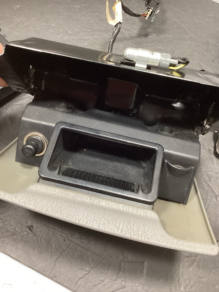 💥 00 - 05 BUICK LESABRE SET ASHTRAY CUBBY STORAGE DRAWER DASH INSERT GRAY NICE