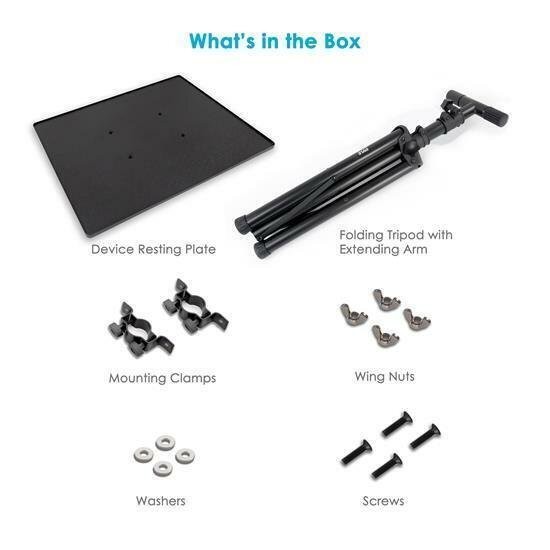 Pyle Engineered ABS Shelf Stand - Quick & Easy Setup PLPTS3