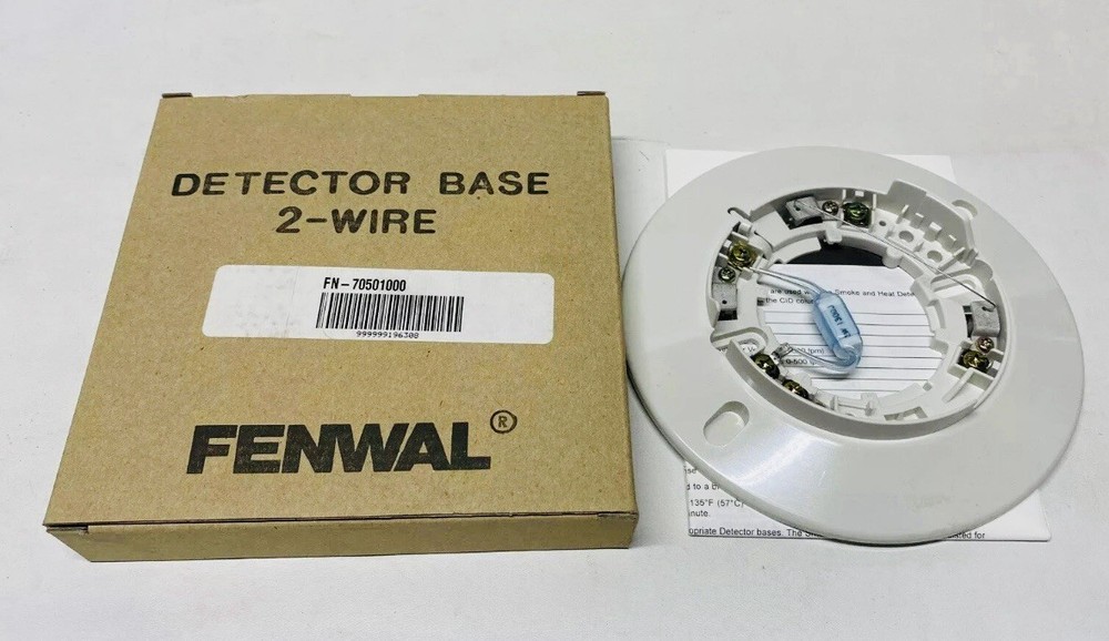 NEW Fenwal 70501000 Detector Base 2-Wire