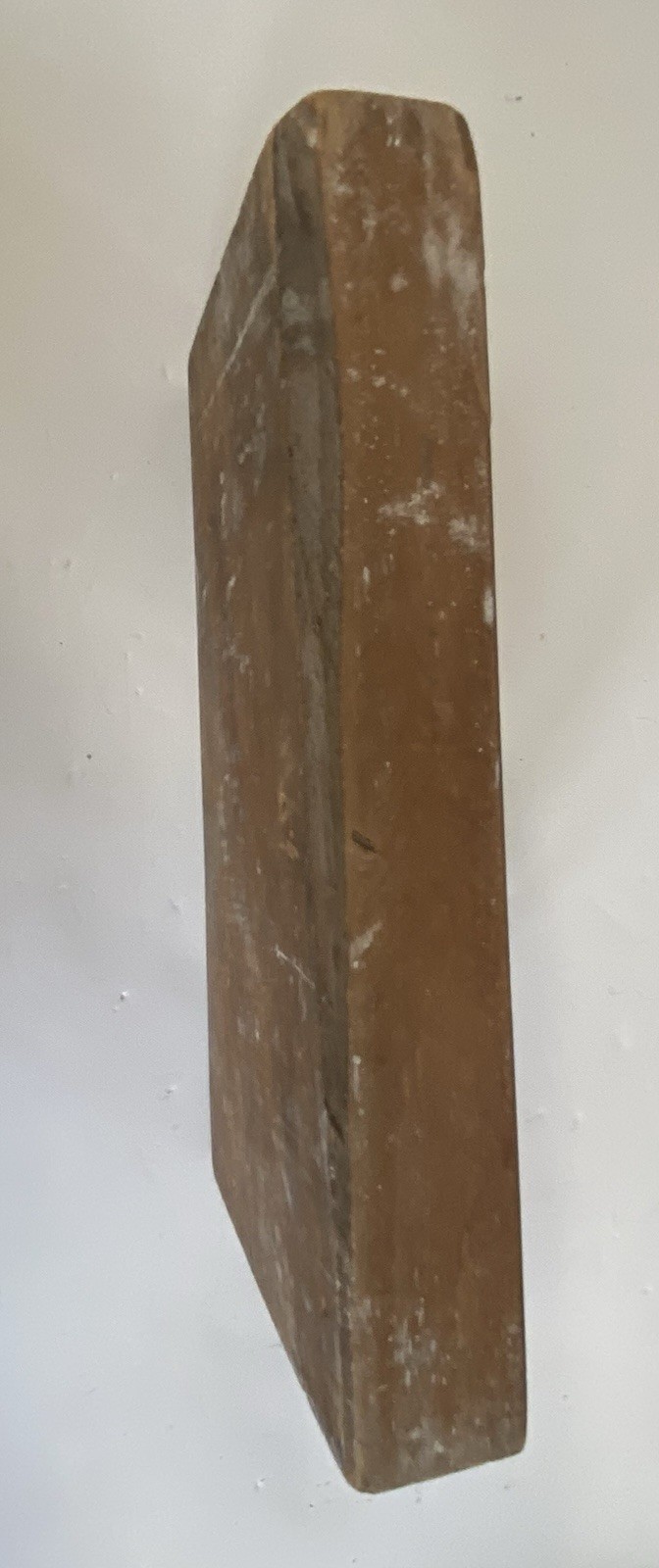 Antique Plaster Cast Pattern Wood Mold Block Architectural Salvage Flowers