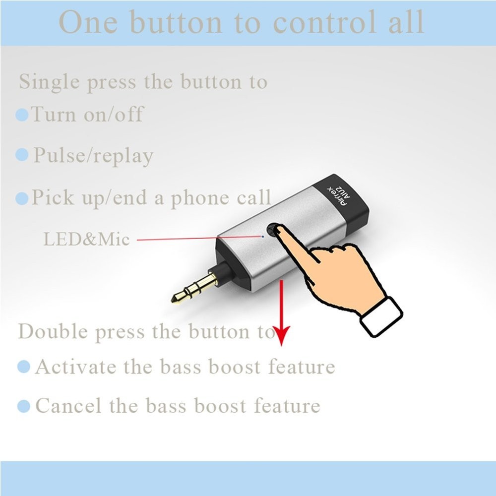 Bluetooth Car Adapter For Car Audio Wireless Bluetooth Receiver Car Kit For Home