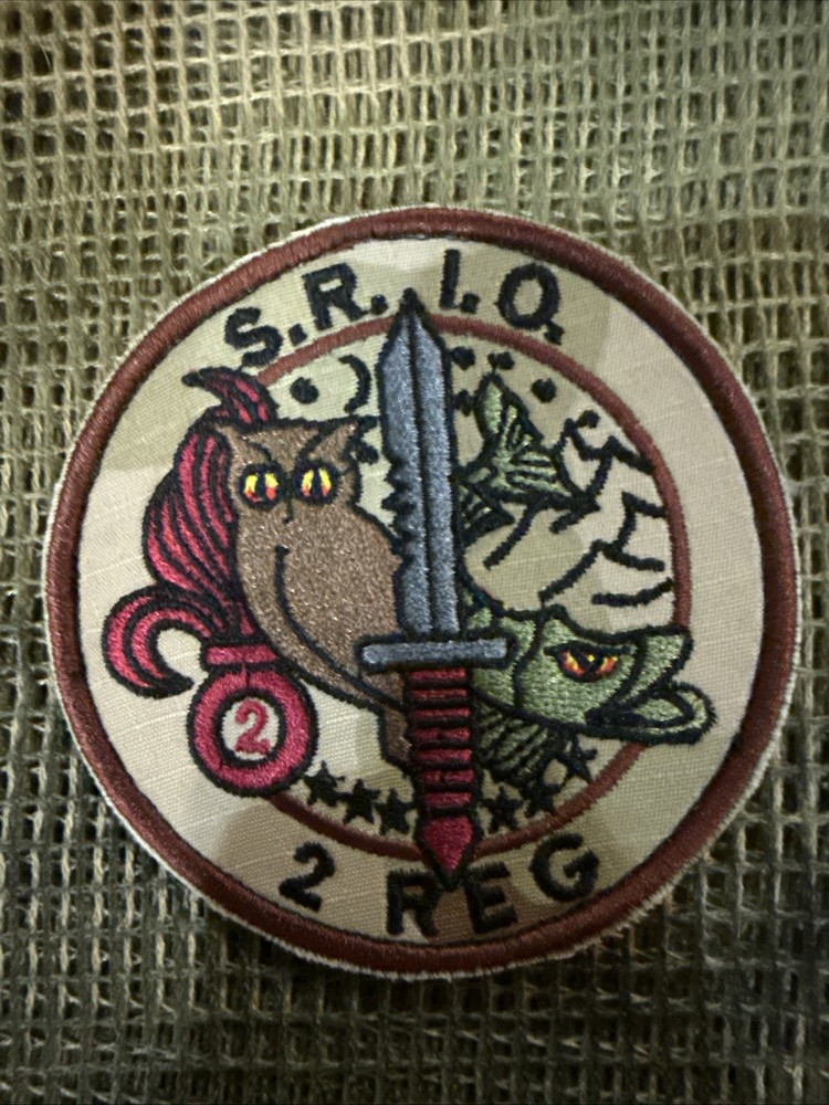 French Foreign Legion Special Operations SRIO 2 Reg Patch