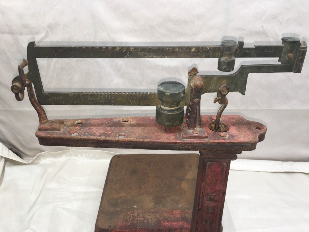 Antique Howe 5058 Platform Scale