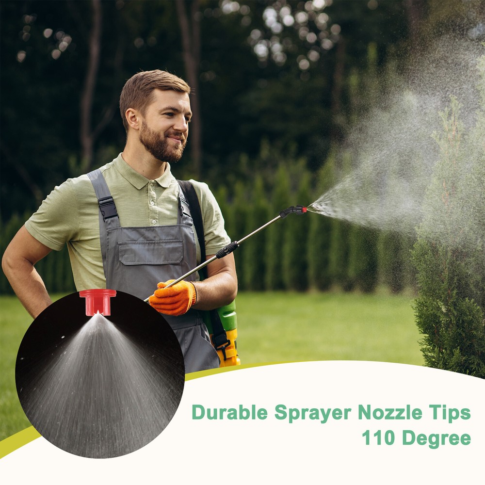Spray Nozzle Tips Pump Nozzle Lightweight Adjustable Nozzles Replacement Part US