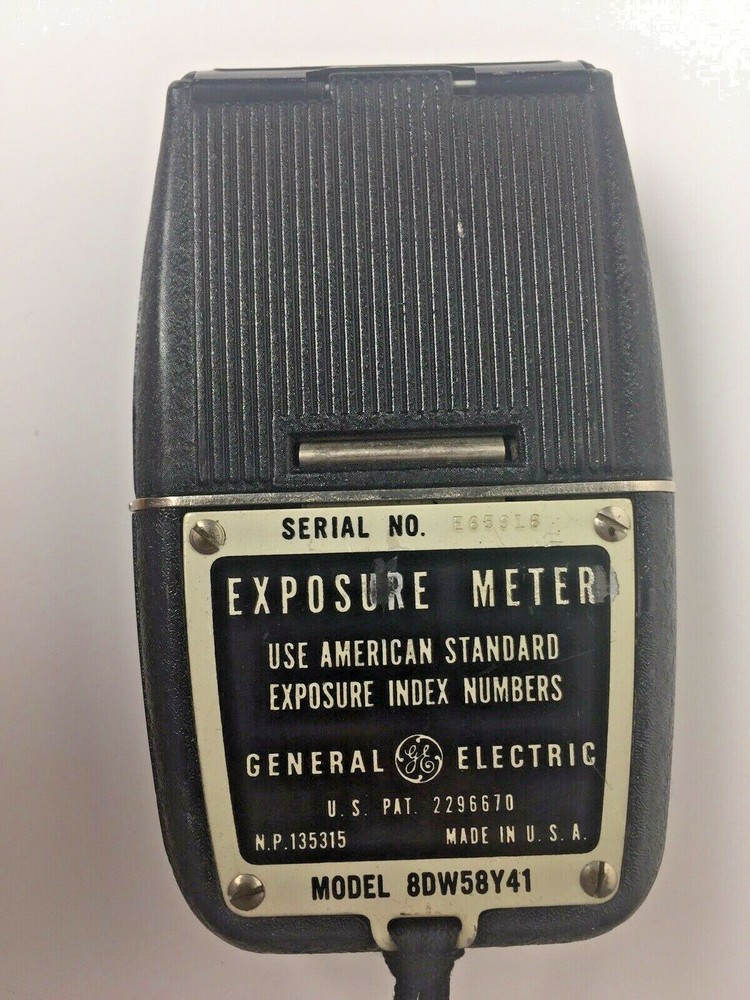 General Electric Model 8DW58Y41 Light Exposure Meter