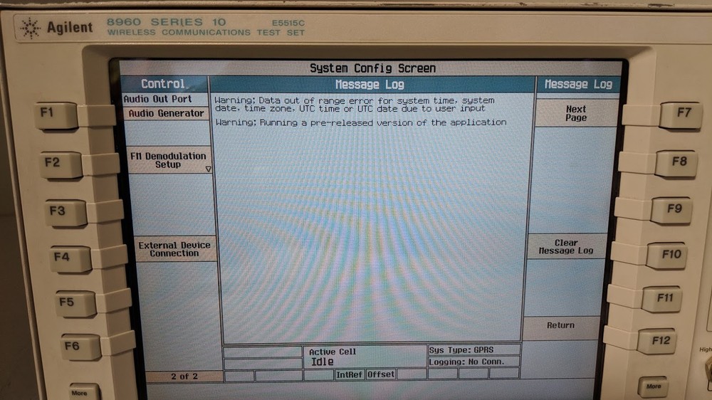 Agilent E5515C 8960 Series 10 Wireless Comm Test Set Pattern Generator 002 003