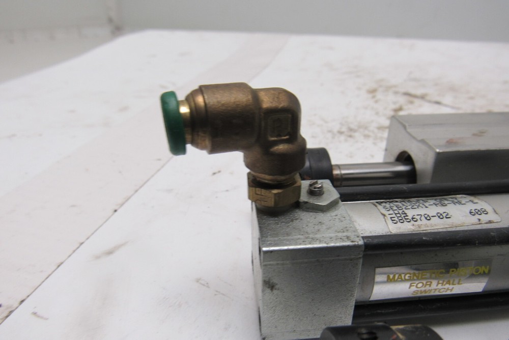 PHD SEB22X1-PB-AE-E Pneumatic Linear Slide & Cylinder Assembly