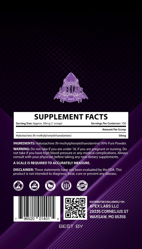 HALOSTACHINE POWDER 99%.