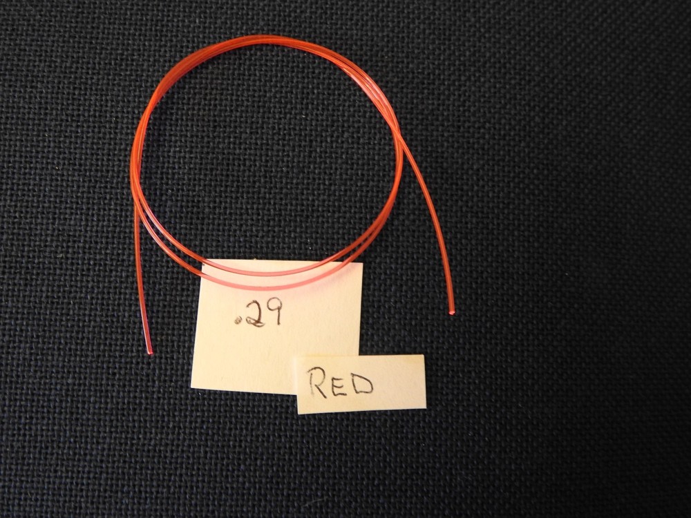 FIBER OPTICS, .029 RED