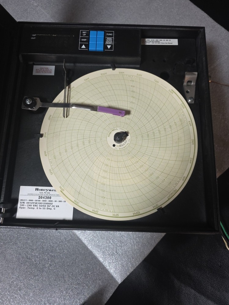 Honeywell DR4311 Circular Chart Recorder