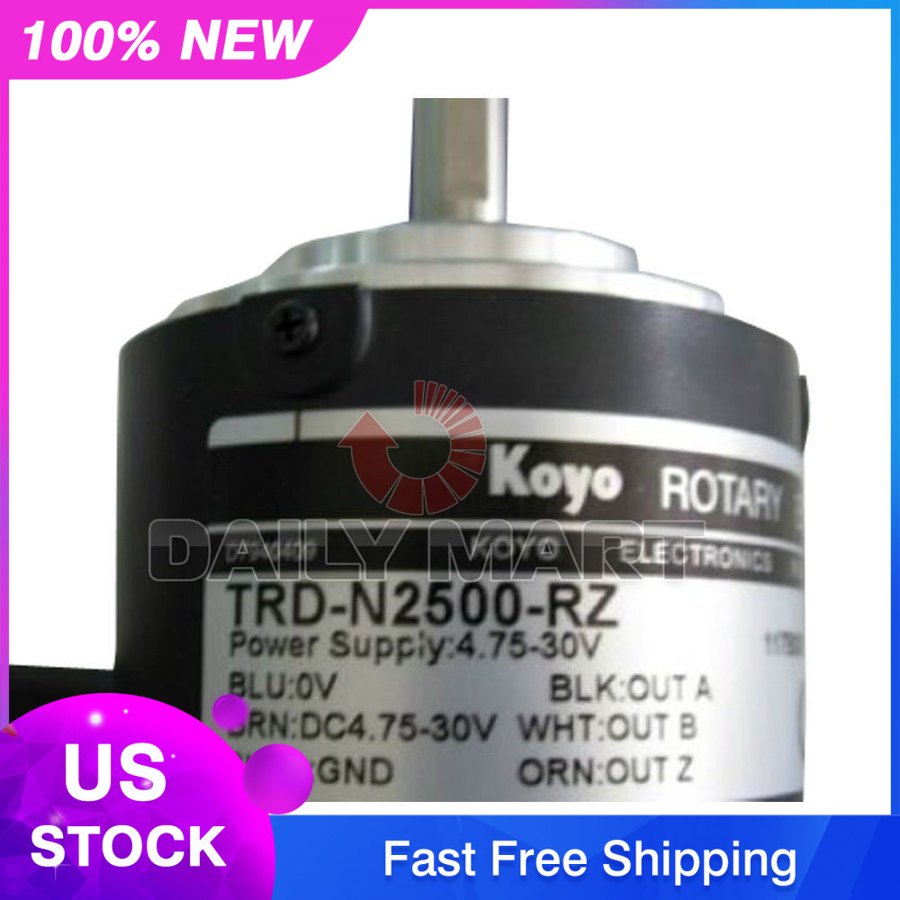 Brand New Koyo TRD-N2500-RZ Incremental Compact Type Corp Solid Rotary Encoder