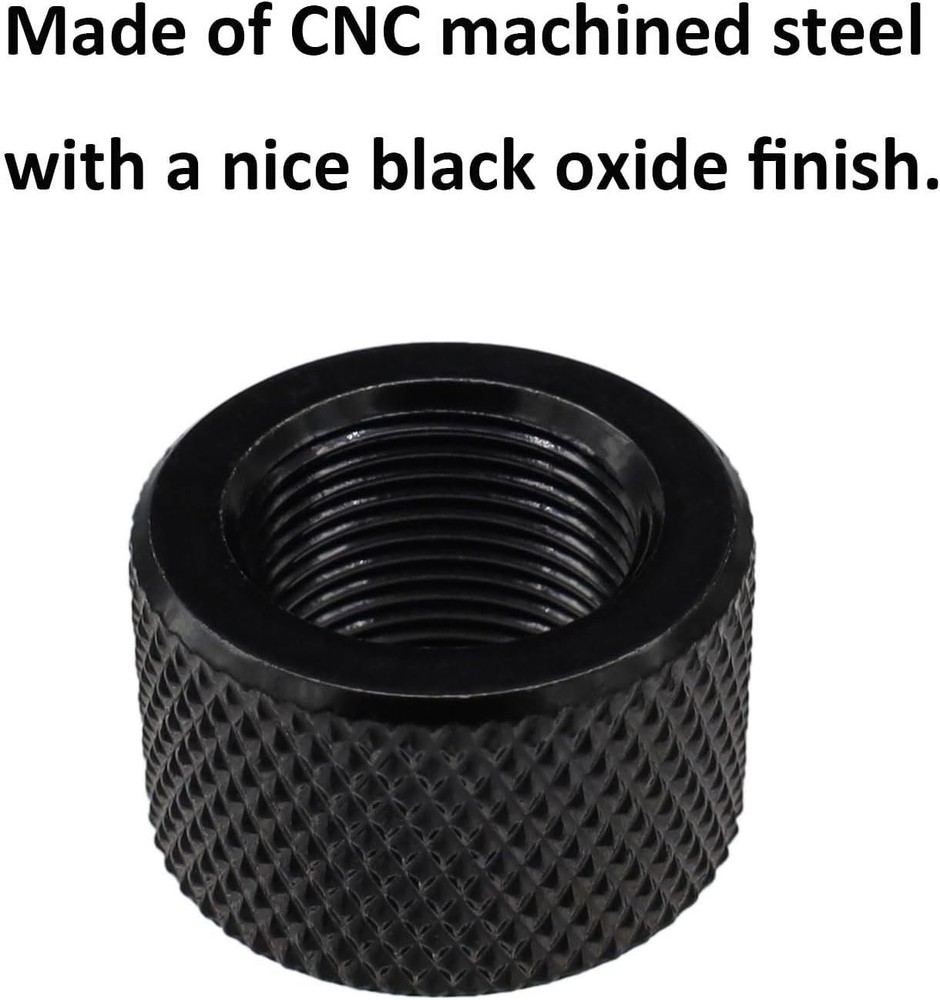 Thread Protector 1/2 x 28 for .22LR .223 & 5.56 2 Pack