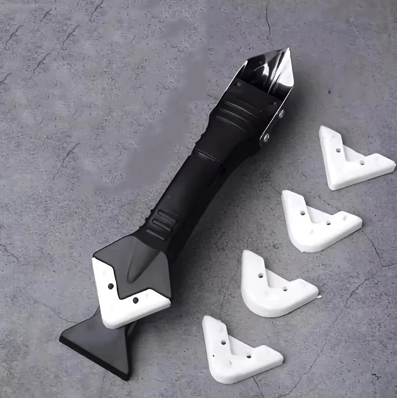 1pc 5-in-1 Caulking Tool Kit Sealant Remover Silicone Scraper - NEW