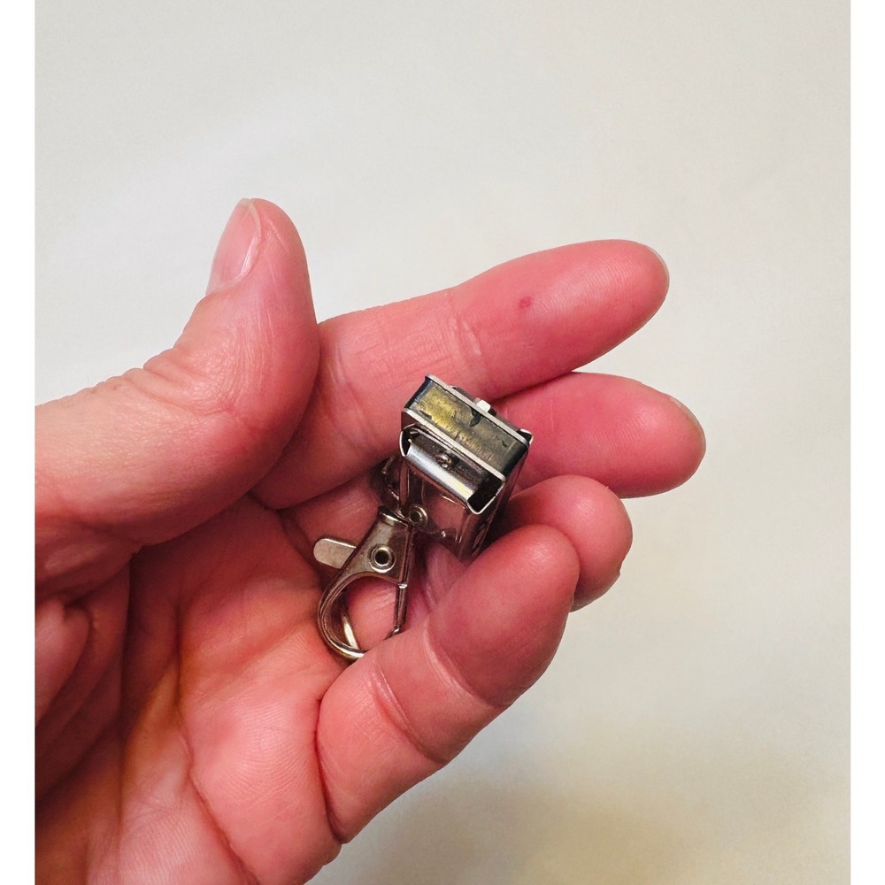 Mini Metal Harmonica Keychain