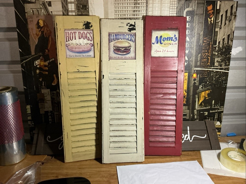 Antique Wooden Shutters