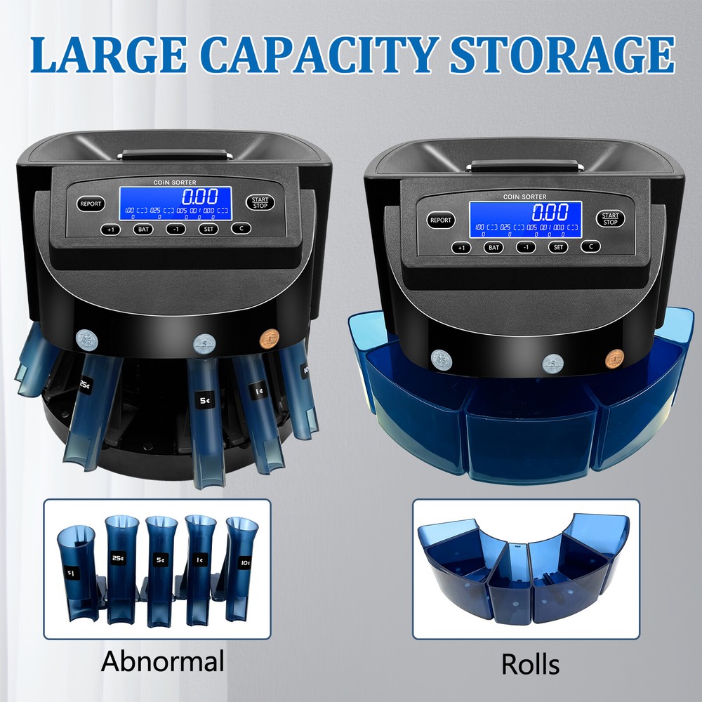Professional Currency Processing System, Automatic Coin Counting, Sorting