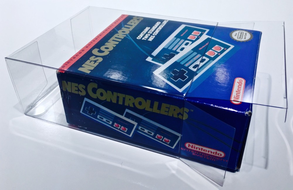 1 Box Protector for the Original NES Controller Box! See pictures! Display Case