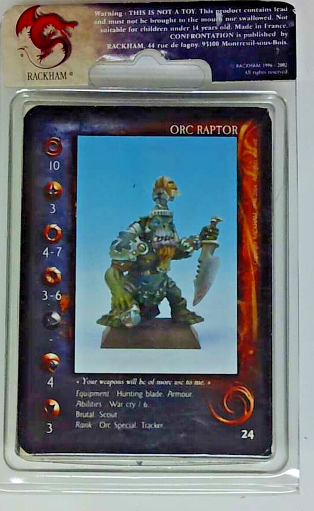 RACKHAM Confrontation: ORC RAPTOR ORSP03