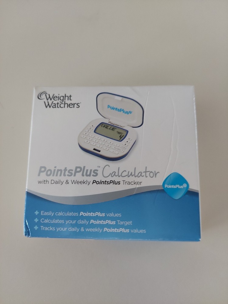 WEIGHT WATCHERS POINTS PLUS CALCULATOR PLASTIC WORKING  IN BOX