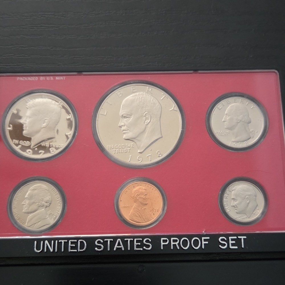 U.S. Mint 1978 Proof Set San Francisco Uncirculated Original Packaging