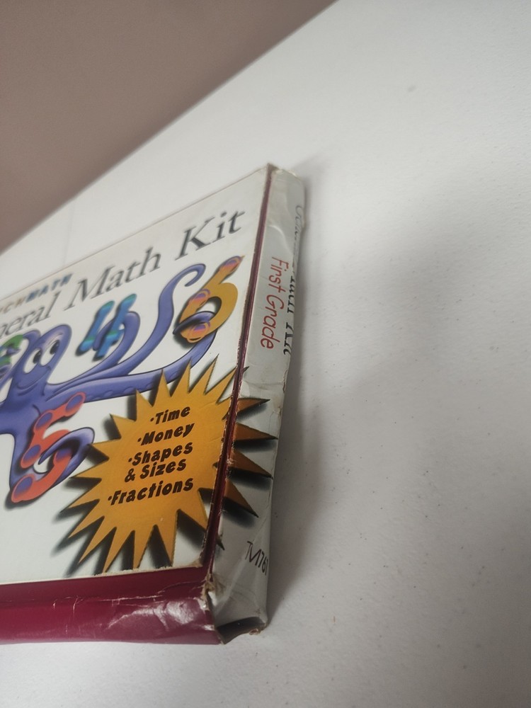 TouchMath General Math Kit First Grade Missing Some Pages 1998 Worksheets TM761