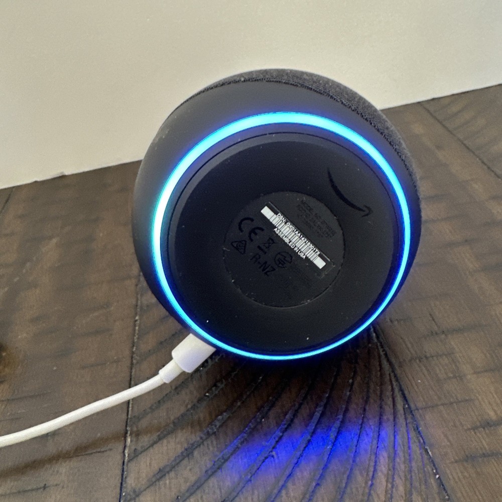 Amazon Echo Dot (4th Generation) B7W64E Black Bluetooth Wireless Smart Speaker