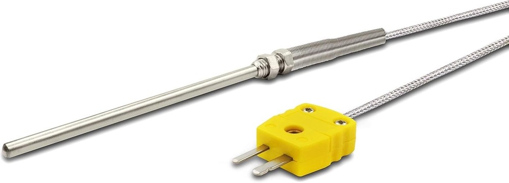 Precision TL1815 K-Type Sensor Probe with Metal Head - Temp Range 0-800 °C