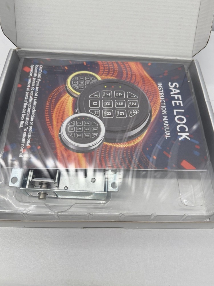 High Security Electronic Safe Lock Replacement Kit With 2 Override Keys