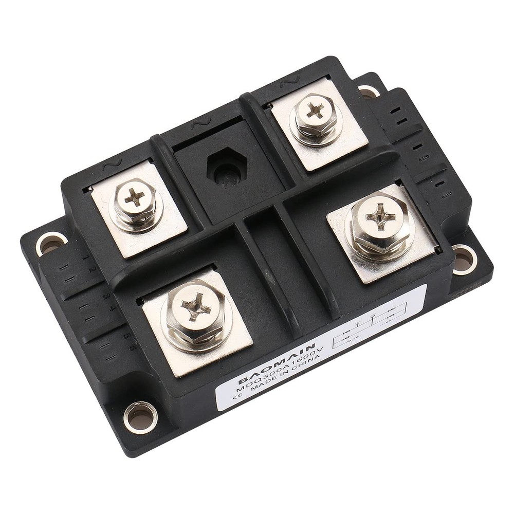 Baomain Bridge Rectifier MDQ-300A Full Wave Diode Module Single Phase 300A 1600V