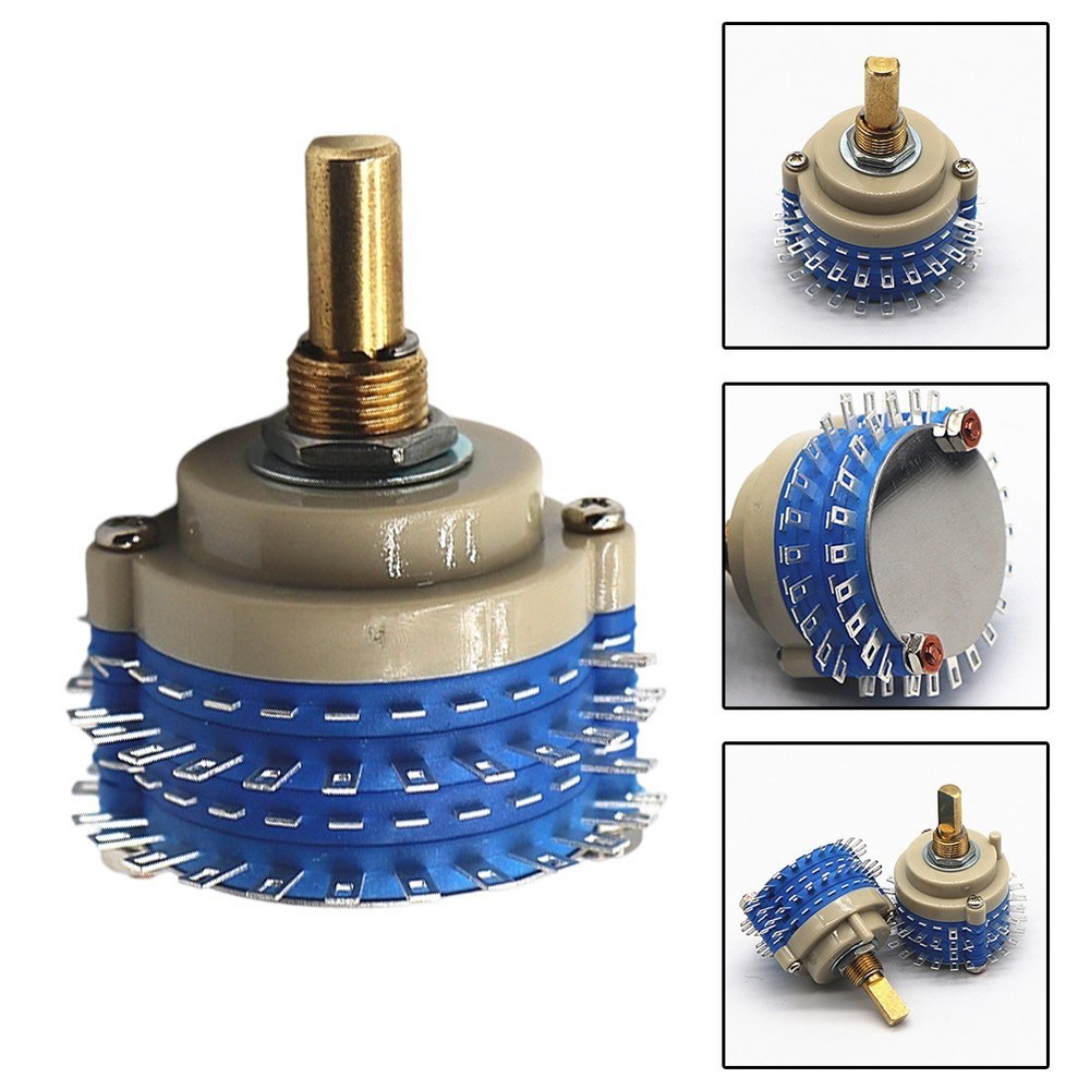 2Pole 24step Rotary Switch Attenuator for Volume Control and Signal Routing