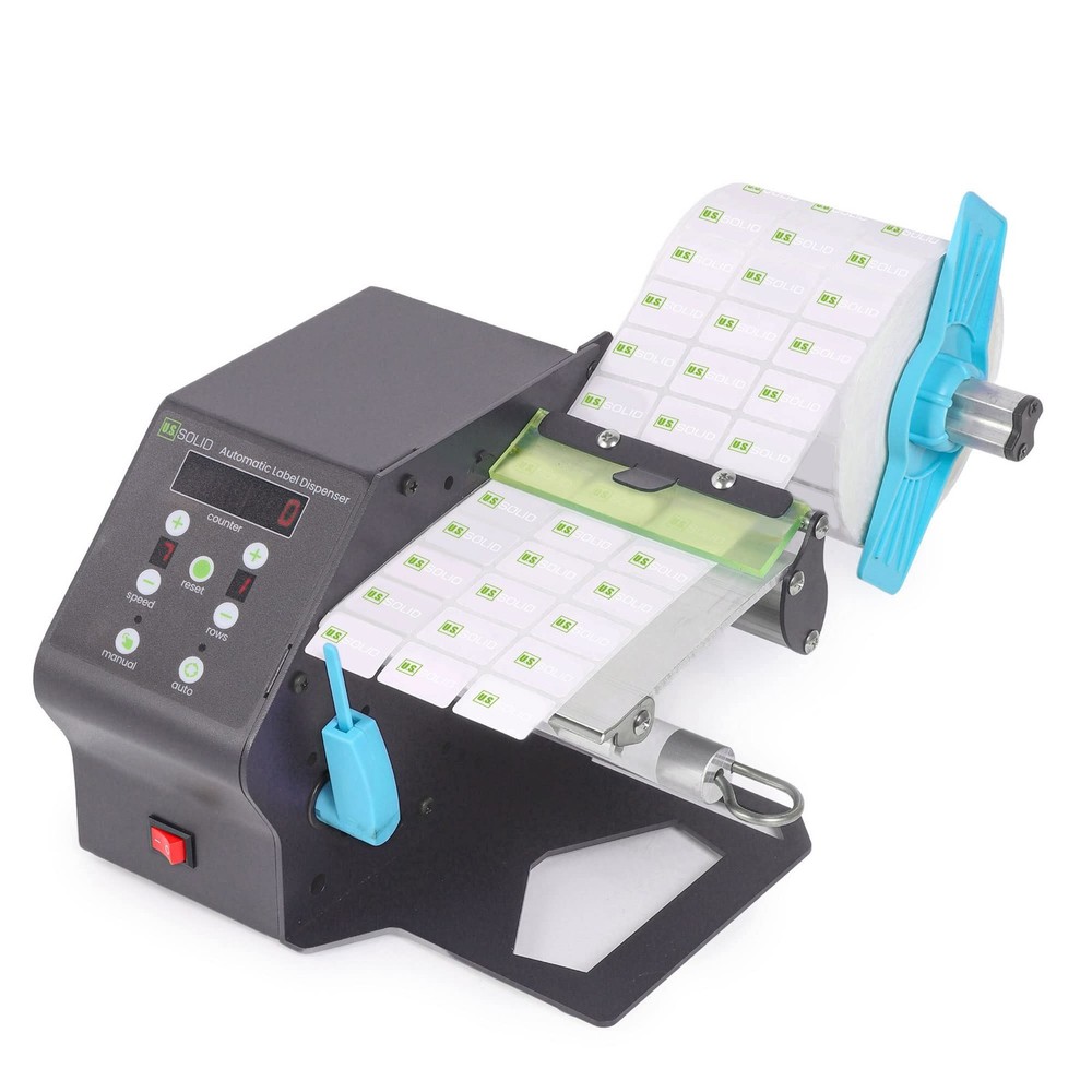 U.S. Solid Automatic Label Dispenser Fanfold Labels Counter 4.7 in Width