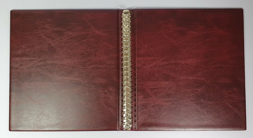 22 Ring stamp album pages for New SG albums - Size 28cm x 25cm - From 9p a page