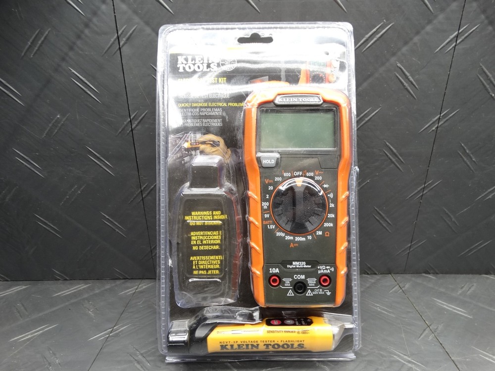 Klein Tool Multimeter Voltage Tester & Outlet Tester Premium Electrical Tool Set