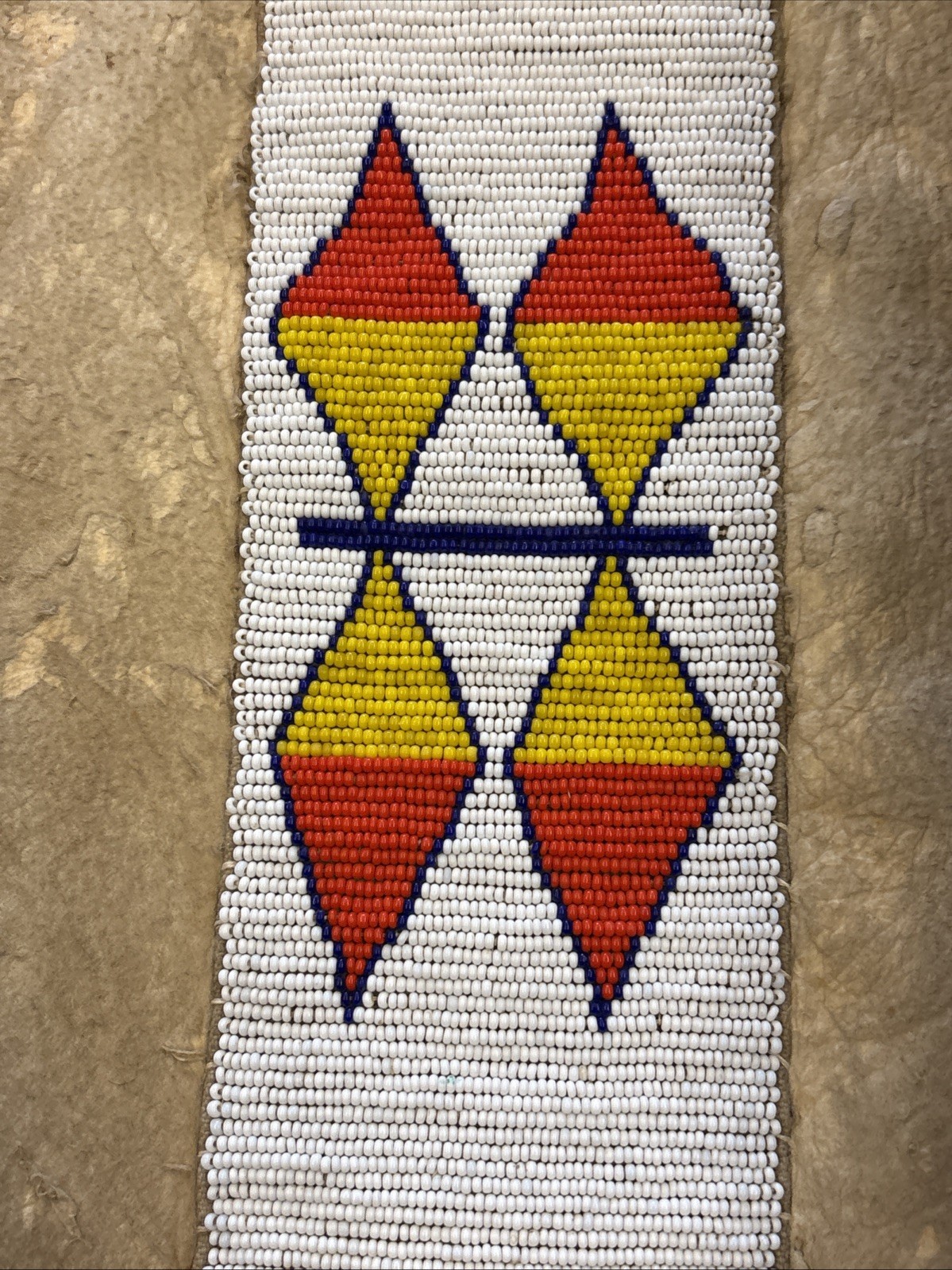 Antique Native American Beaded Plains Leggings 1910s Beaded Leggings