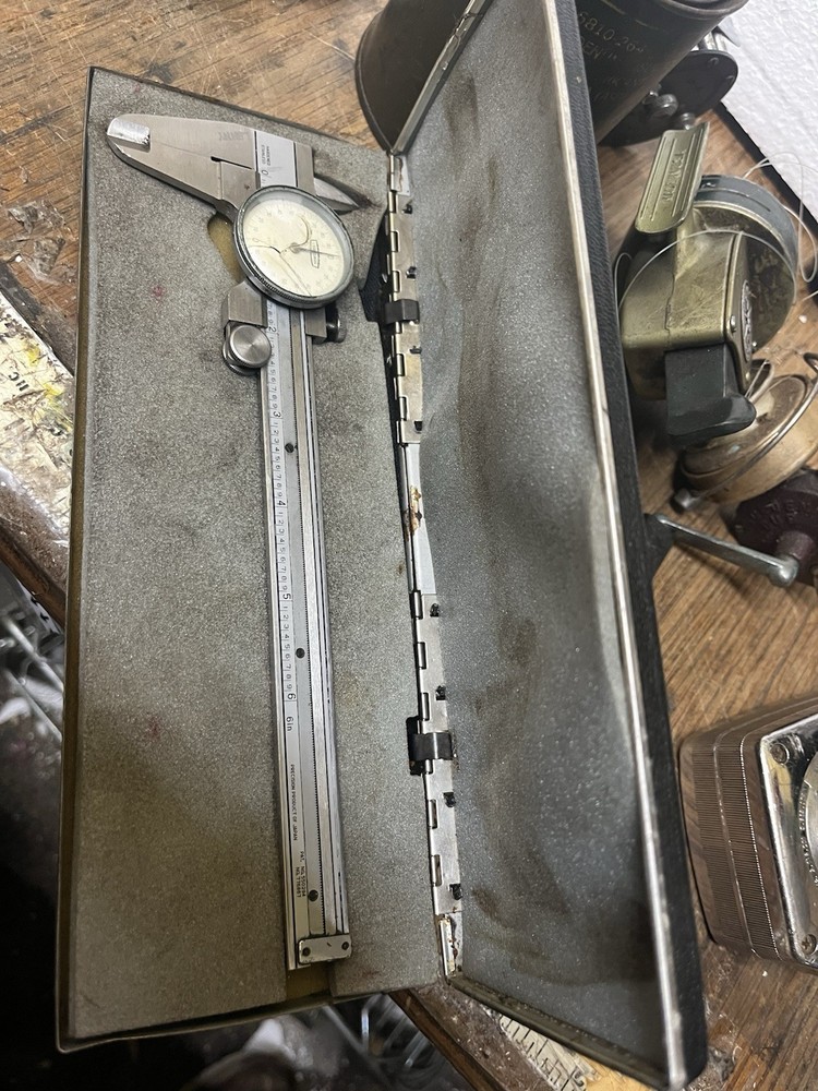Craftsman 6" Dial Caliper Dial with Case