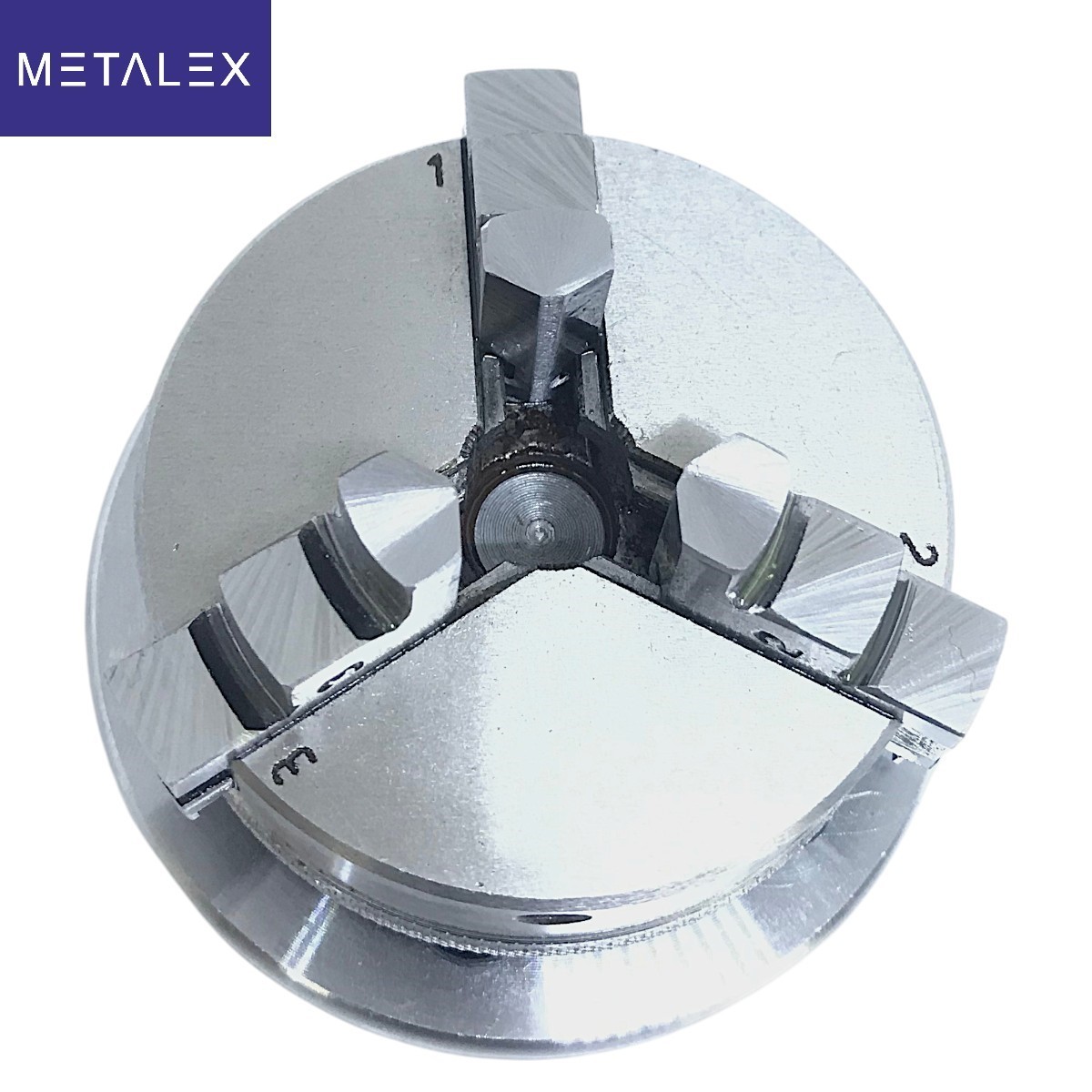 Rotary Table Horizontal And Vertical 4" 100mm + 65mm 3 Jaw Self Centering Chuck