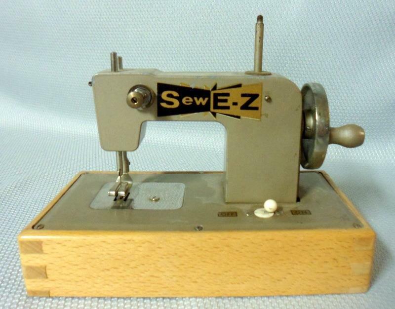 US Zone Germany Sew E-Z Toy Sewing Machine
