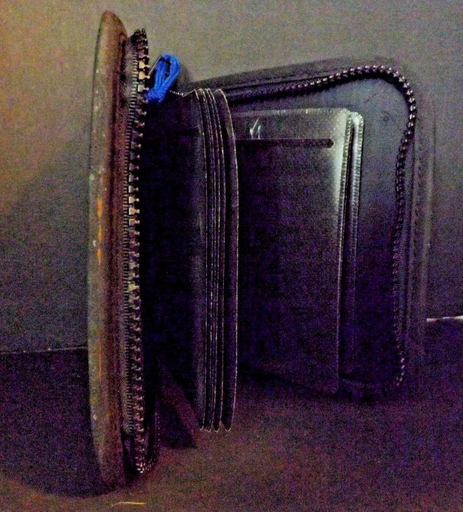 CD Carry Case in Blue and Black